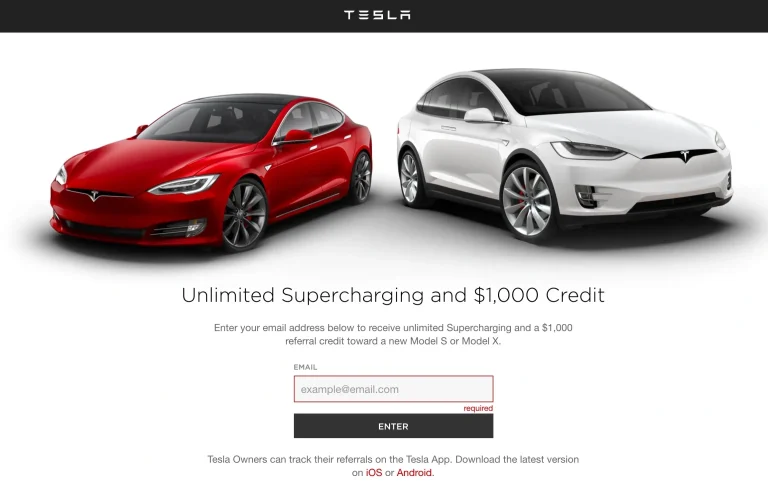 Tesla’s loyalty programma