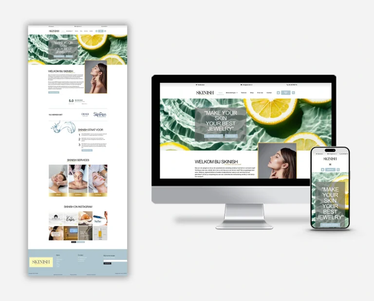 Skinish webdesign