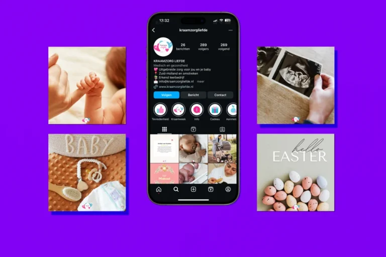 sociaal media - Kraamzorgliefde - mockups 23092024